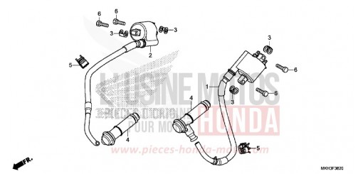 IGNITION COIL ADV750J de 2018